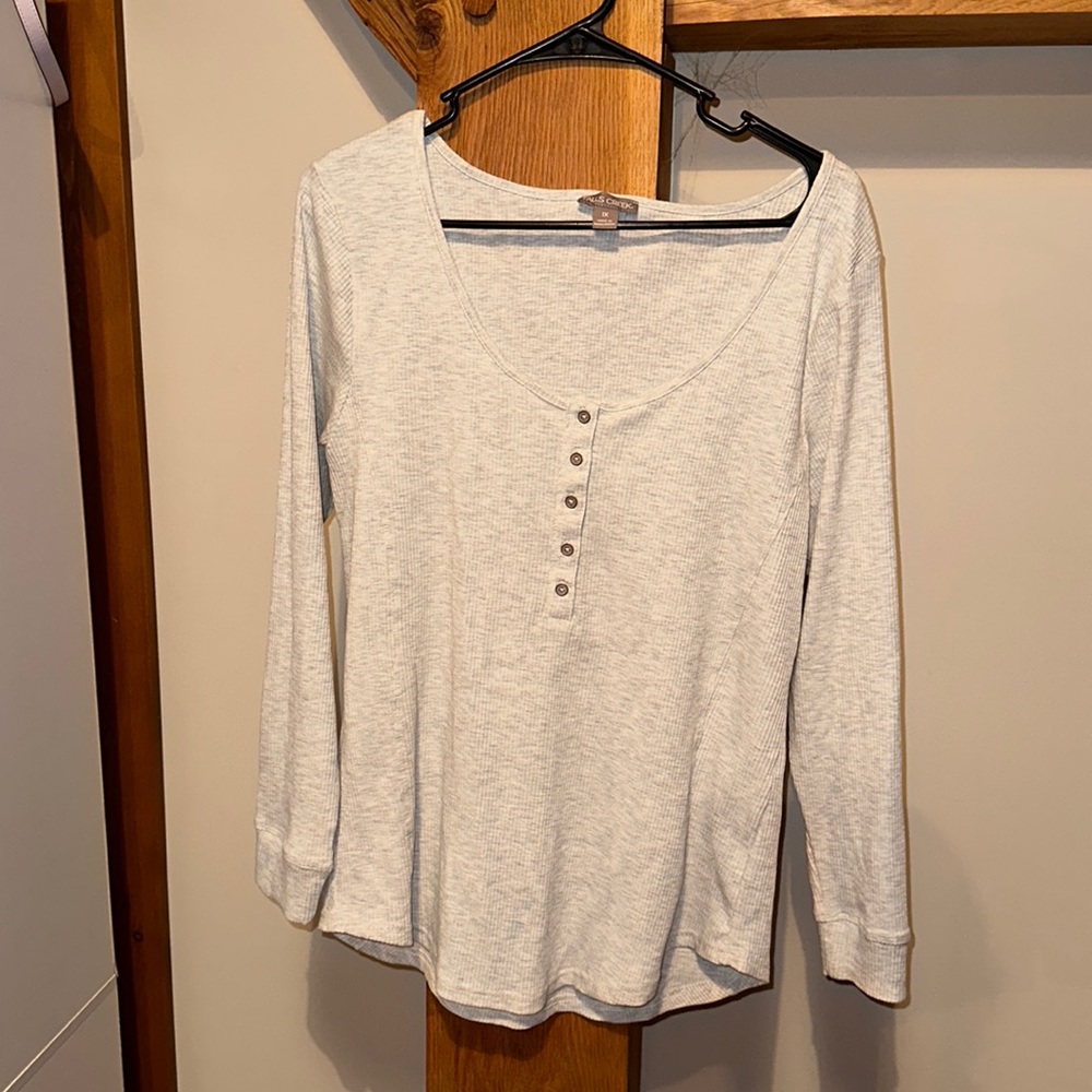 Never worn, Falls Creek long sleeve top